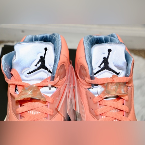 Air Jordan 5 Retro SP DV4982 641 x Dj Khaled Crimson Bliss Mens Size 12.5 New - Picture 9 of 10